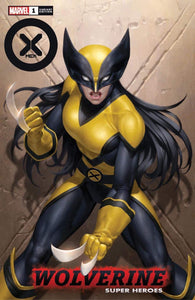 X-MEN 1 JUNGGEUN YOON WOLVERINE X-23 TRADING CARD VARIANT!