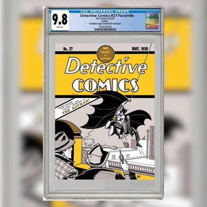 🦇 DETECTIVE COMICS #27 CGC 9.8 GOLD FOIL ULTIMATE EDITION!