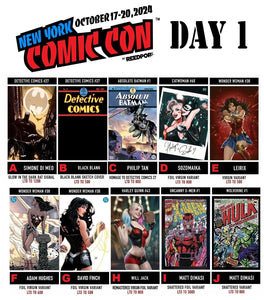 🔥 NYCC 2024 EXCLUSIVES 🔥  DAY 1 OF NEW YORK COMIC CON 2024   HOTTEST CON VARIANTS!