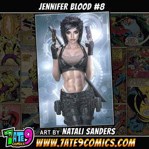 JENNIFER BLOOD #8 NATALI SANDERS VIRGIN VARIANT LIMITED TO 750 COPIES