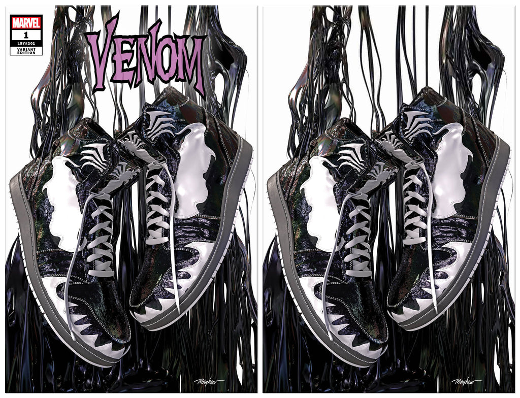 VENOM #1 MIKE MAYHEW SNEAKERHEAD VARIANTS