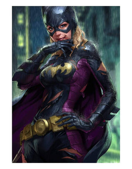 BATGIRL By Stanley "ARTGERM" Lau Print 12"x16"