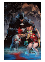 BATMAN & ROBIN By Jim Lee Print 12