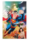 SUPERMAN By Joshua Middleton Print 12"x16"