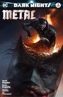 BATMAN DARK NIGHTS: METAL #5 Francesco Mattina Trade Dress Variant Cover