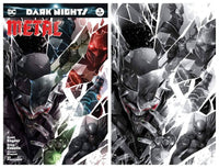 DARK NIGHTS: METAL #6 Francesco Mattina Trade Dress & B&W Variant Set