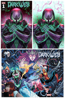 DARK WEB #1 Inhyuk Lee Homage Variant Set + 1:25 Ratio Cover