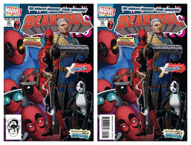 DEADPOOL #1 JTC New Mutants #98 Homage Trade Dress & Newstand Variant Cover Set