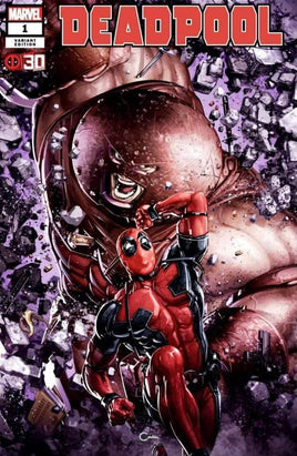 DEADPOOL: NERDY #1 Clayton Crain Variant Cover