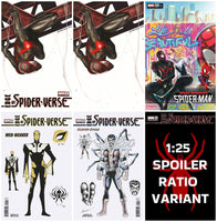 EDGE OF SPIDER-VERSE #5 Skan Srisuwan ASM #667 Homage Variant Set + 1:10 & 1:25 Ratio Covers