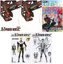 EDGE OF SPIDER-VERSE #5 Skan Srisuwan ASM #667 Homage Variant Set + 1:10 Ratio Covers