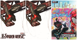 EDGE OF SPIDER-VERSE #5 Skan Srisuwan ASM #667 Homage Variant Set + MILES MORALES #41 Ivan Tao Variant