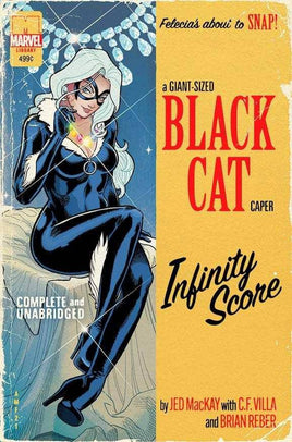 GIANT SIZED BLACK CAT : INFINITY SCORE #1 Tony Fleecs Trade Variant Cover