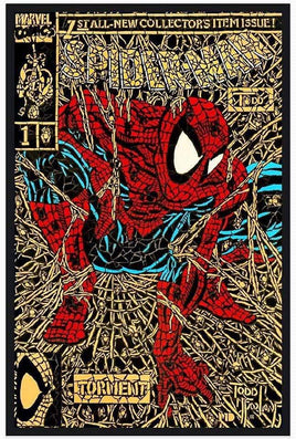 THE AMAZING SPIDER-MAN #1 Facsimile Shattered Variant Cover