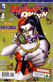 HARLEY QUINN ANNUAL #1 Rub 'N' Smell Spectacular Poly-Bagged European Variant