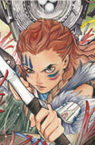 HORIZON ZERO DAWN #1 Peach Momoko - Close Up Virgin Variant Cover