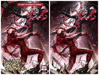 KING IN BLACK: GWENOM Vs CARNAGE #3 InHyuk Lee Variant Set