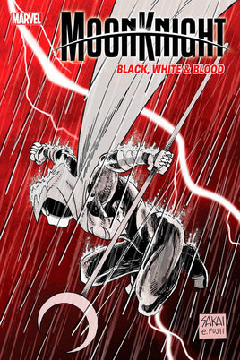 MOON KNIGHT: BLACK, WHITE & BLOOD #1 1:25 Stan Sakai Variant