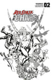 RED SONJA AGE OF CHAOS #2 1:35 Lau B&W Variant Cover