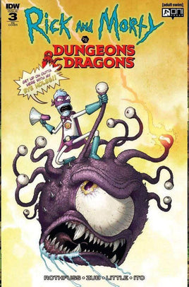 RICK & MORTY Vs DUNGEONS & DRAGONS #3 Mike Vasquez Variant Limited to 500