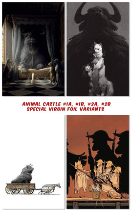 ANIMAL CASTLE #1 & #2 SPECIAL VIRGIN FOIL VARIANTS LTD To 500 - COVER OPTIONS