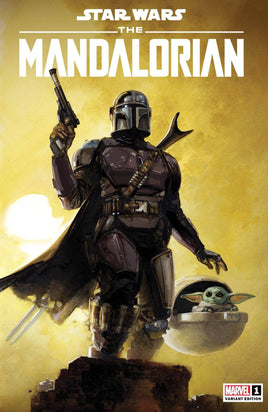 STAR WARS MANDALORIAN #1 Clayton Crain Variant Cover