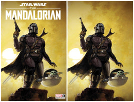 STAR WARS MANDALORIAN #1 Clayton Crain Virgin Variant Set