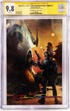 STAR WARS: WAR OF THE BOUNTY HUNTERS ALPHA #1 CGC 9.8 SIGNED Clayton Crain Virgin Variant