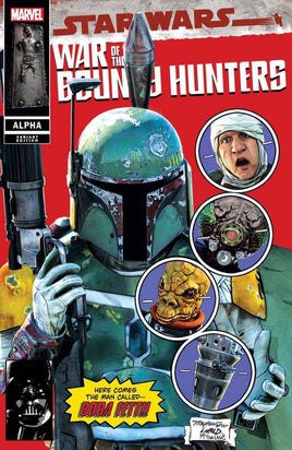 STAR WARS: WAR OF THE BOUNTY HUNTERS ALPHA #1 Mike Mayhew - New Mutants #87 Homage Trade Variant