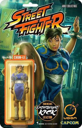 STREET FIGHTER MASTERS: CHUN-LI #1 Rob Csiki "CHUN-LI" Action Figure Variant Cover LTD To 300