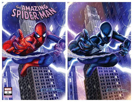 THE AMAZING SPIDER-MAN #1 Greg Horn Virgin Variant Cover Set