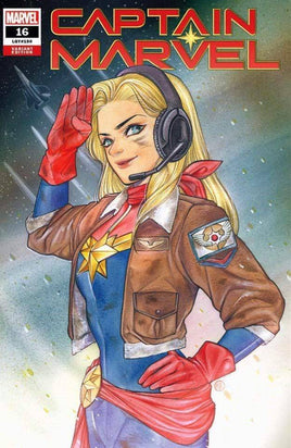 CAPTAIN MARVEL #16 Peach Momoko Variant Cover