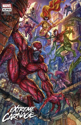 EXTREME CARNAGE ALPHA #1 Alan Quah Variant Cover