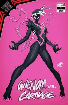 KING IN BLACK: GWENOM Vs CARNAGE #1 Nakayama Variant Cover