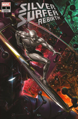 SILVER SURFER REBIRTH #1 Clayton Crain Variant Cover