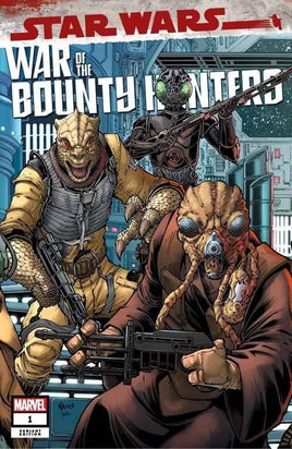 STAR WARS: WAR OF THE BOUNTY HUNTERS #1 Nauck Connecting Variant Cover