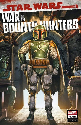 STAR WARS: WAR OF THE BOUNTY HUNTERS ALPHA #1 Mico Suyan Variant Cover