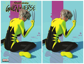 SPIDER-GWEN: GWENVERSE #1 Mike Mayhew NYX #4 Homage Variant Set