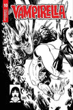 VAMPIRELLA #10  1:25 Gorham B&W Homage Variant Cover