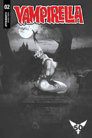 VAMPIRELLA #2 1:20 Dalton B&W Variant Cover