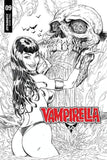 VAMPIRELLA #9  1:35 Royle B&W Variant Cover