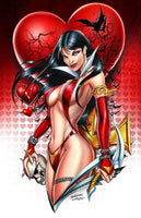 VAMPIRELLA VALENTINES DAY SPECIAL Jamie Tyndall Virgin Variant Cover Limited to 500