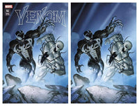 VENOM #162 Clayton Crain Trade Dress & Virgin Variant Cover Set