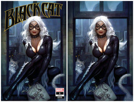 BLACK CAT #1  Ryan Brown Variant Cover Set