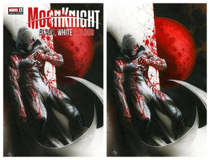 MOON KNIGHT: BLACK, WHITE & BLOOD #1 Gabriele Dell'Otto Variant Cover Set