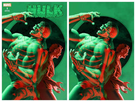 HULK #1 Yoon DOUBLE-EXPOSURE Variants With 3D Glasses Variant Cover Set