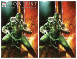 IRON FIST: HEART OF THE DRAGON #1 Gabriele Dell'Otto Variant Cover Set