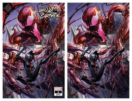 KING IN BLACK: GWENOM Vs CARNAGE #2 Clayton Crain Cover Set