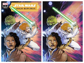 STAR WARS THE HIGH REPUBLIC #2  Paolo Villanelli Virgin Variant Set