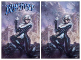 BLACK CAT #1 Lucio Parrillo Variant Cover Set